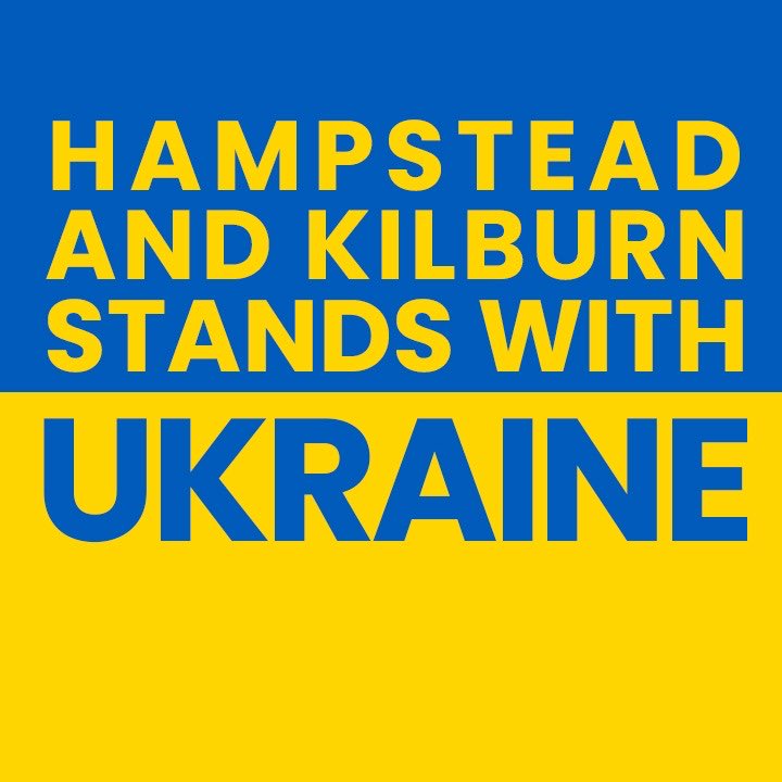 TulipSiddiq's tweet photo. On behalf of my constituency of Hampstead and Kilburn, I send our solidarity and support to the people of Ukraine during this extremely difficult time. https://t.co/t8IdpTeS7G