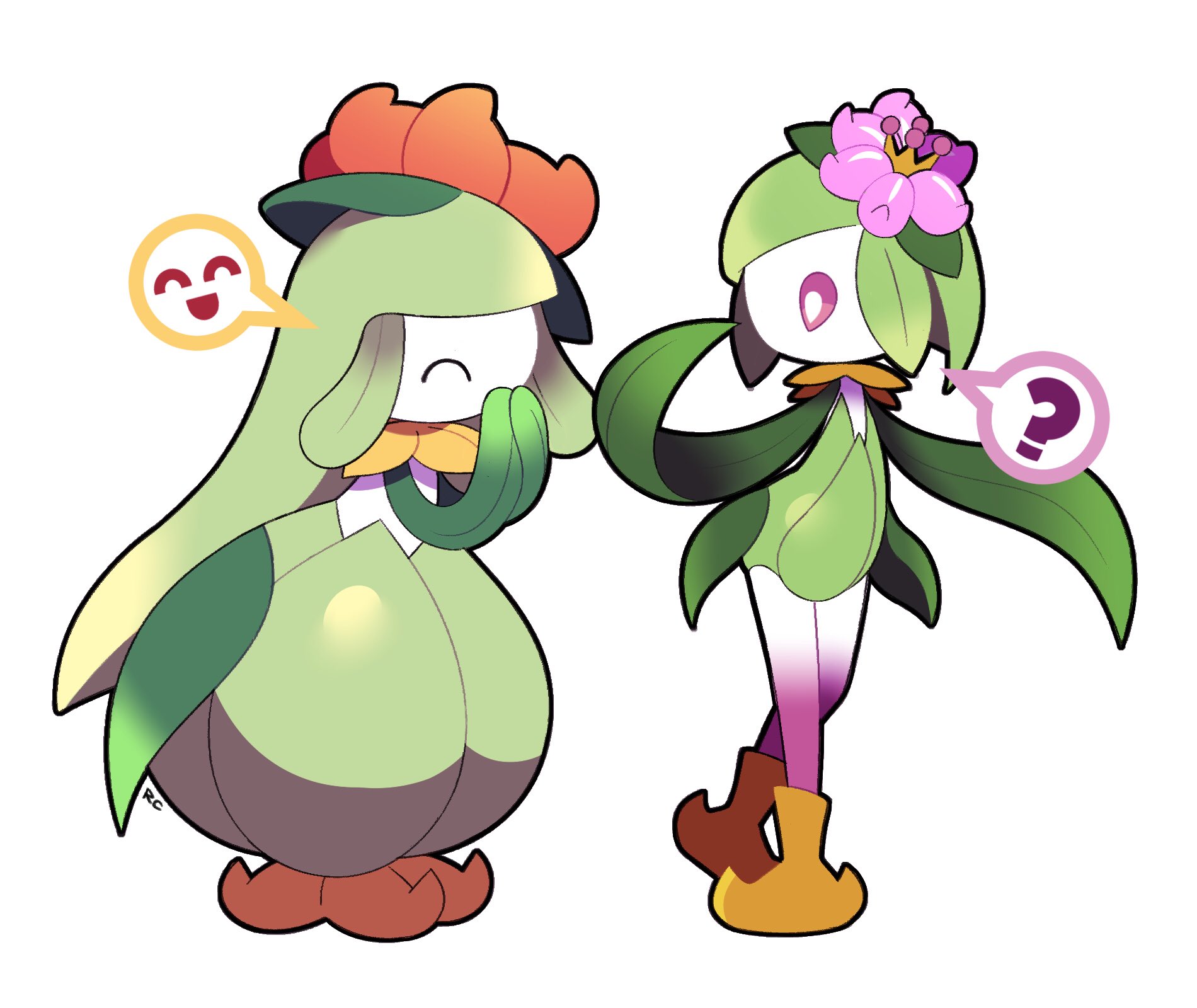 meloetta and meloetta (pokemon) drawn by artsy-rc