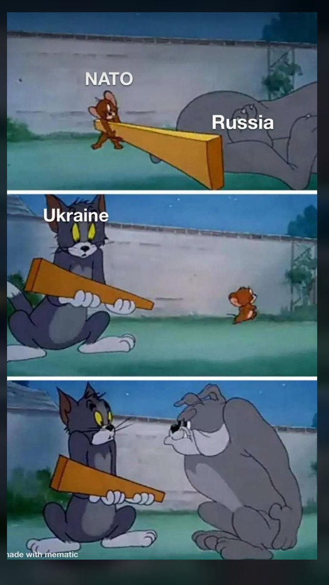 krishmb28's tweet photo. America and NATO be like...#worldwar3 https://t.co/uNASzRtiK6