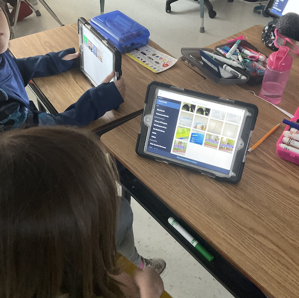 jlachel's tweet photo. Our 2nd graders were SO excited to explore a new #multimedia app today! They will share their learning on reversible and irreversible matter using  #shadowpuppet on the iPad. #everyonecancreate #edtech #makelearningvisible @AppleEDU @HSDHurricanes https://t.co/Uz9xX4AbhH