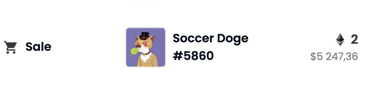 Wow 
2 eth 🚀 

Record selling price!
Also, our floor price continues to rise!
On behalf of our team, I thank our community and holders, we continue to develop the project together and will soon fly to Mars!

<a href="/opensea/">OpenSea</a>
#NFT #NFTCommunity #OpenSeaNFT #NFTnews #NFTcollectibles #DAO