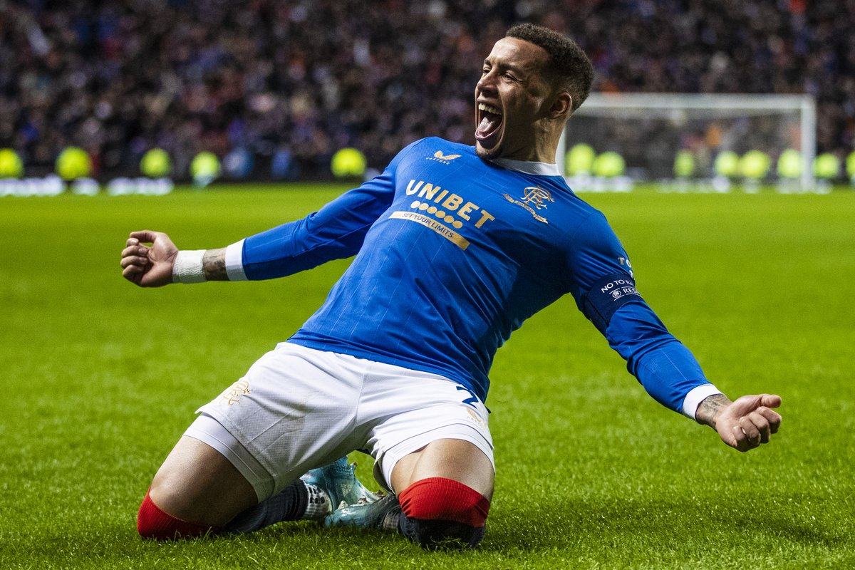 RangersFC's tweet photo. Running down the wing,
Hear the Rangers sing...

HE'S JAMES TAVERNIER 👊 https://t.co/6m8JmcPsVF