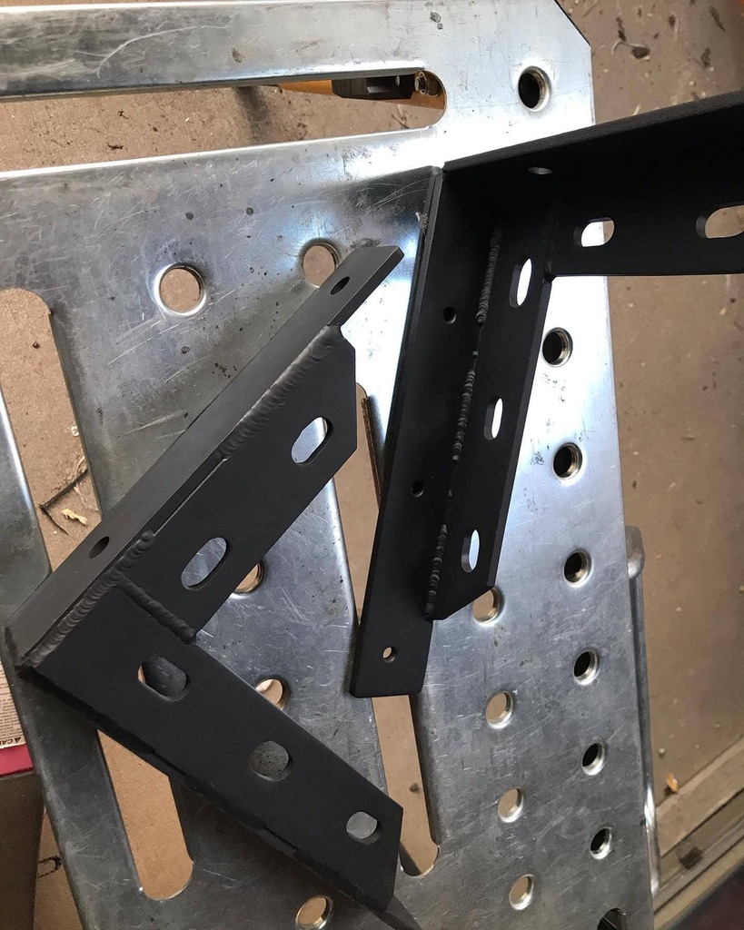 Tacoma bed stiffeners, these were made for a 2020 model. 
1/4 in steel with oval slots for a variety of tension strap applications, GTAW was the process🤟

📷 Reposted from @villafabs
Check him out and don't forget to drop a ❤️

👉🏻 Remember to follow u… instagr.am/p/CaYFa3HvuPO/