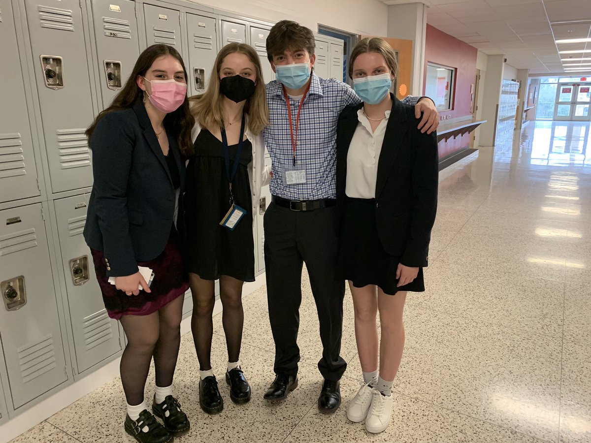 My students dressed up for their AP Seminar presentation today and came to tell me all about it afterwards. They inspire me everyday. Super proud 👩🏻‍🏫
<a href="/WaltripRam/">Waltrip High School</a>