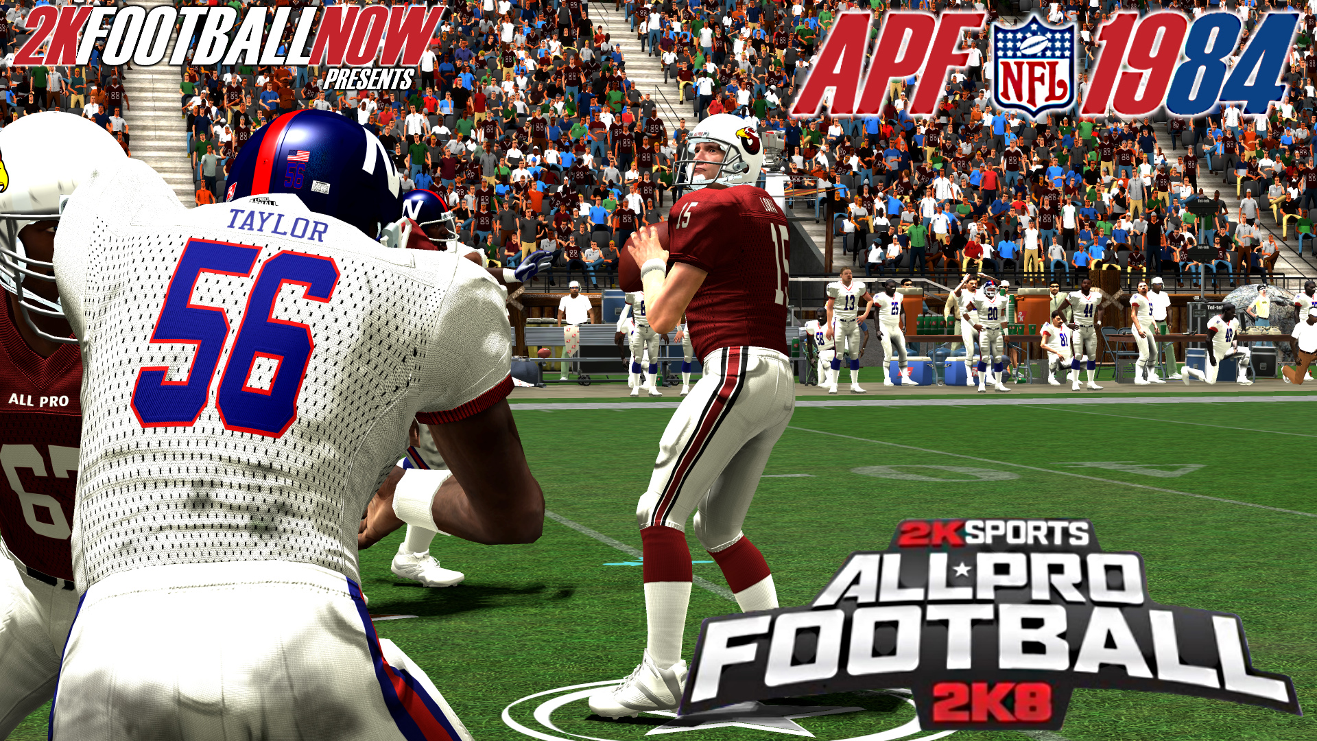 2k Football Now on X: 'All Pro Football 2K8 - NFL 1984: Kickoff Week 1  Matchup: New York Giants Vs St. Louis Cardinals    / X