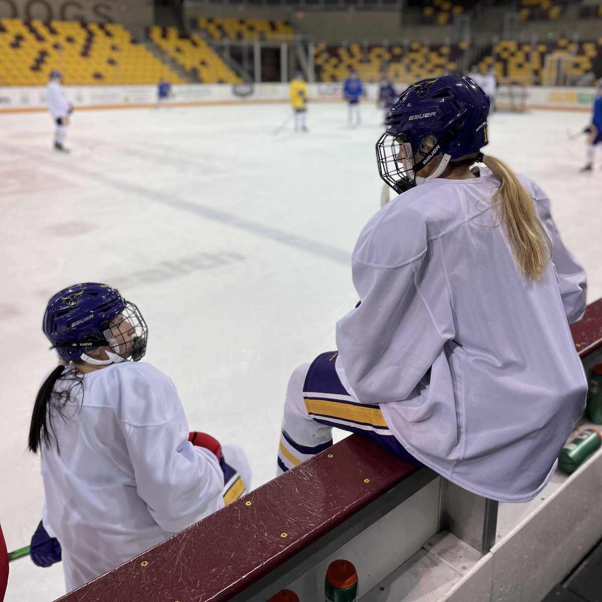 📍 AMSOIL Arena - Duluth, Minn.

#HornsUp | #MavFam