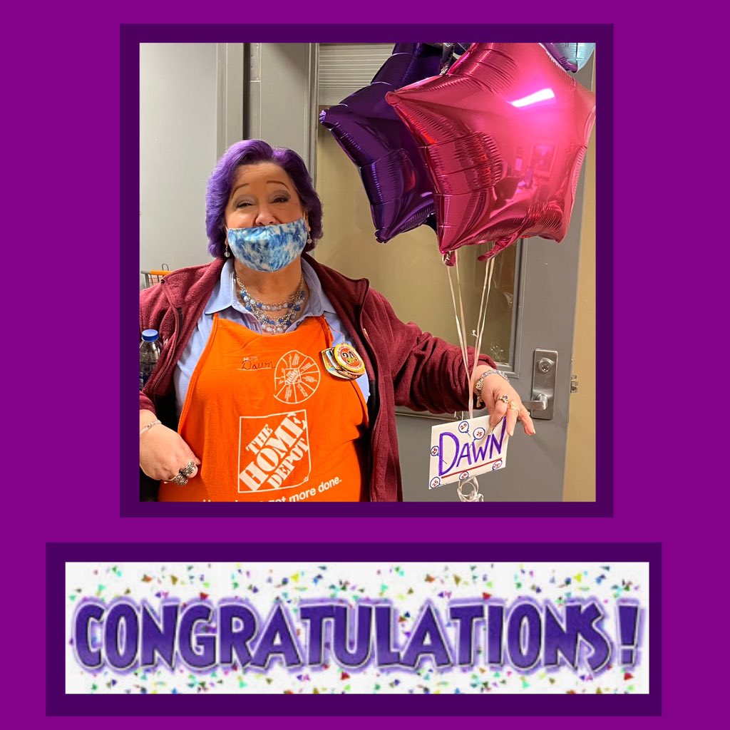 Celebrating a Huge Milestone! We Appreciate You Dawn &amp; All You Do for Our Store! 💜🌸@SallyGansior @dennissanders13 @XKerrigan <a href="/paulscag2734/">Paul Scaglione</a> @ericpalomo11 <a href="/Eminy2734/">Emily Baker</a> <a href="/HDKevinH/">Kevin Hernandez</a> <a href="/mamark1963/">Marilyn Markham</a> <a href="/patrickswerner/">Patrick Werner</a> 🌸💜