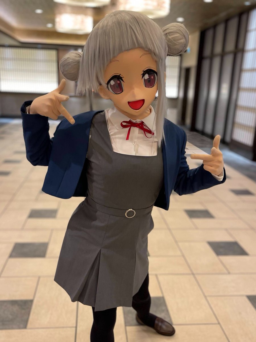 全頭面鍵つき 衣装つき 七草ナズナ kigurumi #キグルミ 全頭面鍵つき 衣装つき 七草ナズナ kigurumi #キグルミ