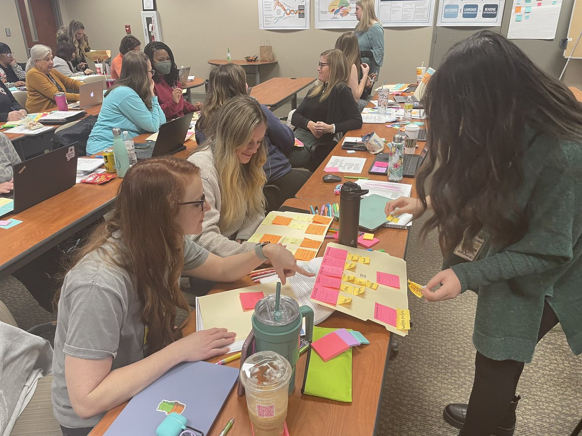 ToshaSwearingen's tweet photo. We had a great day of learning with 3rd grade teachers digging into our new ELA COS. So many connections with LETRS and the Science of Reading! @madisonschools @columbiaeschool @MCESMavericks @hrznes @Alabama_Reading @Becca1stgrade https://t.co/QYAtspU5hX