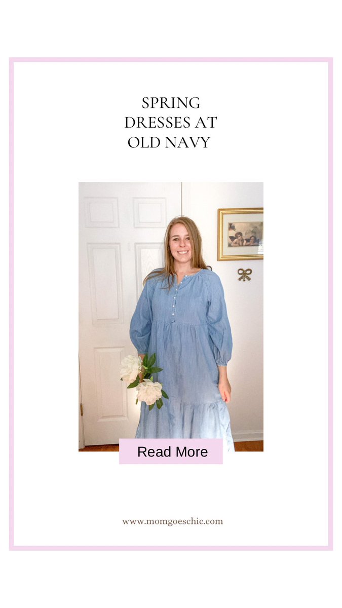 MomGoesChic's tweet photo. Beautiful spring dresses I found at @OldNavy up on the blog. You can read it at https://t.co/ao7EMNtZye. #oldnavy #dresses #SpringIsComing https://t.co/mdHbDX9i2v