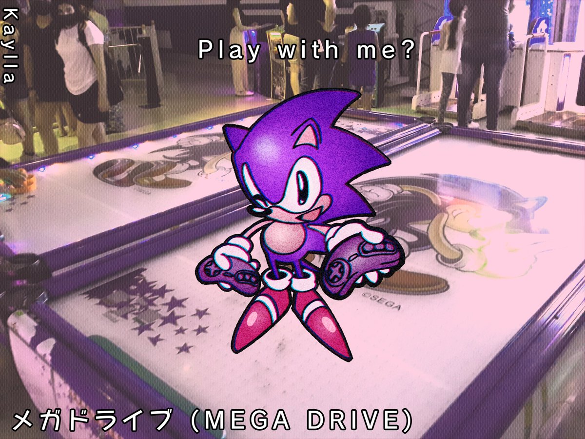💜❤
#Sega #SonicTheHedgehog #メガドライブ
