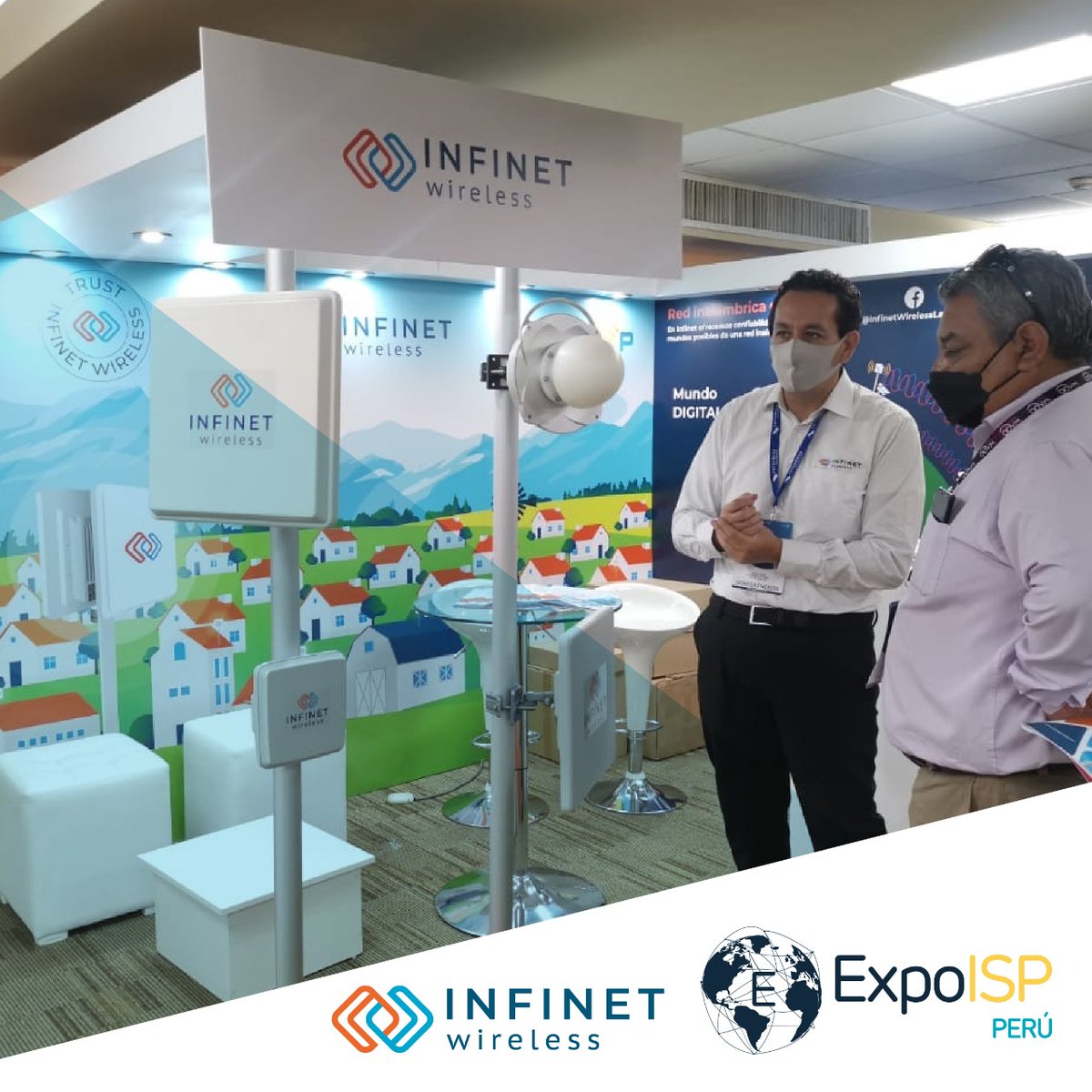 InfiNet_LA's tweet photo. @INFINET_LA presente en EXPO ISP PERÚ 2022.

Oferta de soluciones punto a punto. #Quanta #Evolution 

#LIMA #Perú #eventos #Conectividad #ISP #OPERADORES https://t.co/g94PBUI66H