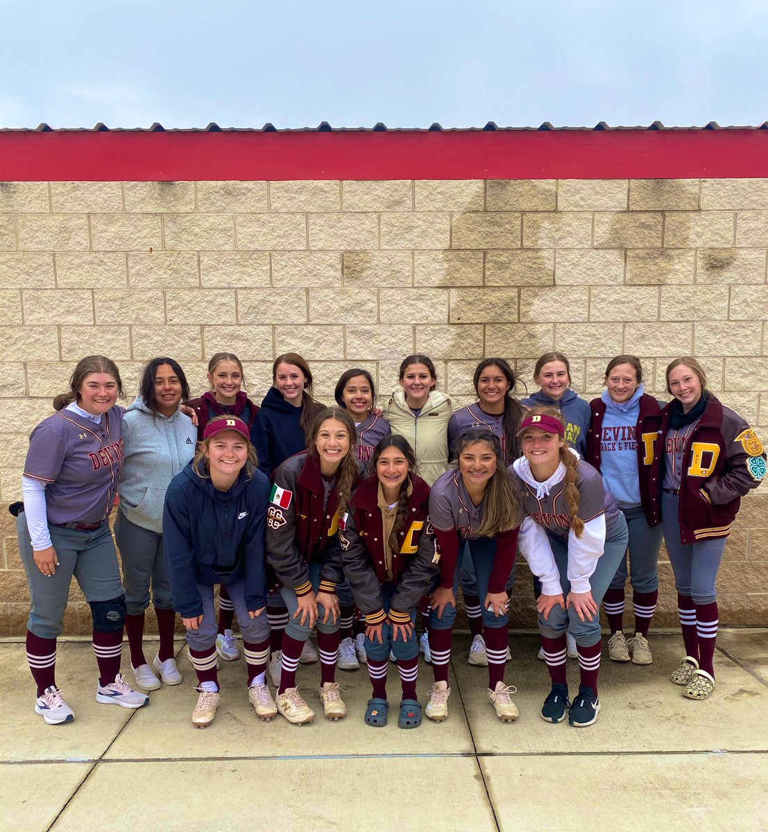 Bringing home 2 wins today, game #1 15-1 vs. Brackenridge 
game #2 7-5 vs. Hondo