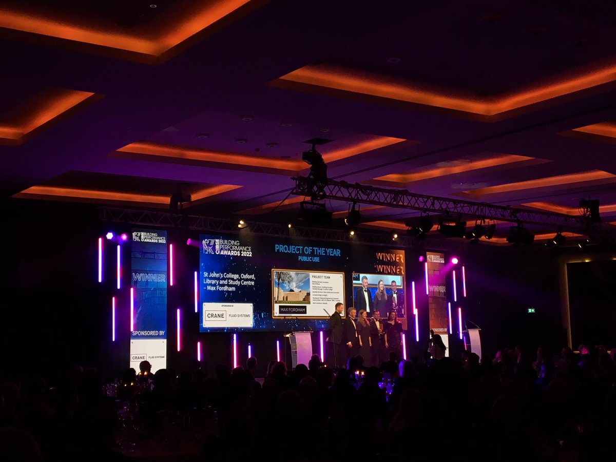 MaxFordhamLLP's tweet photo. It’s a clean sweep! Consultancy of the Year, Project of the Year, and Building Performance Champion of the Year!

@CIBSE @CIBSEAwards #BPA2022 https://t.co/fDvtWv06zh