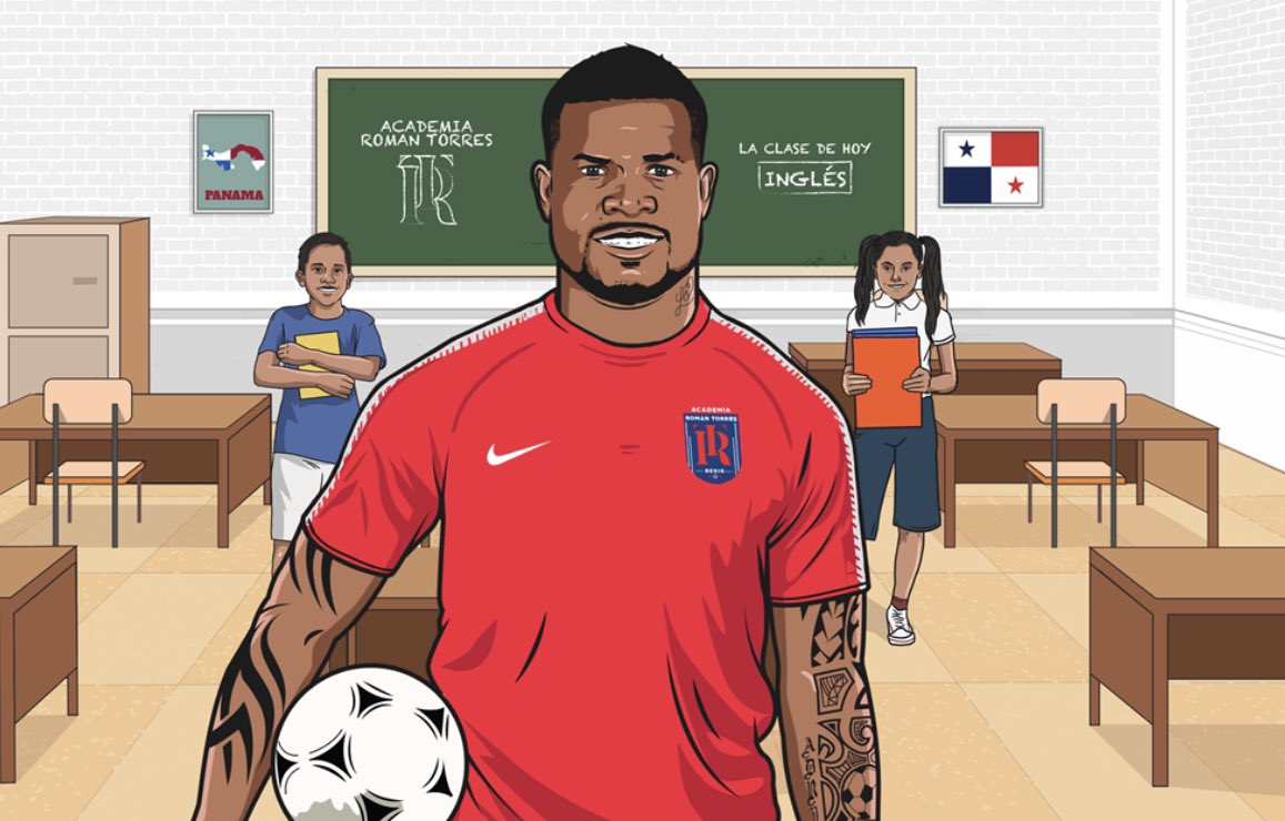 AFUTPA's tweet photo. Román Torres: "La educación es mucho más importante que el fútbol"  - FIFPRO World Players' Union https://t.co/z7r5RSOnv4 https://t.co/Fp3NDGjlBW