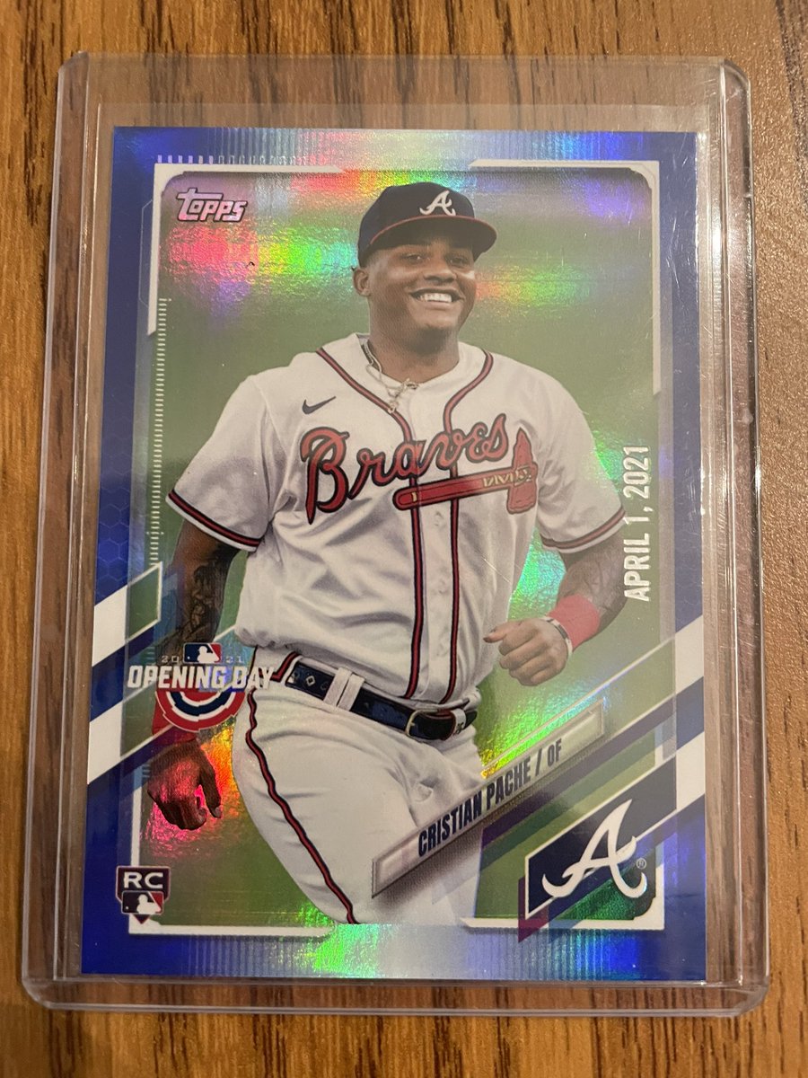 WaxEraBinders's tweet photo. Which card is more desirable a year from now? The Manoah is a SP 41/50. @CardPurchaser
#BlueJays #Braves #Topps #OpeningDay #toppsgallery #manoah #pache #cristianpache #alekmanoah https://t.co/58ll2zeJRM