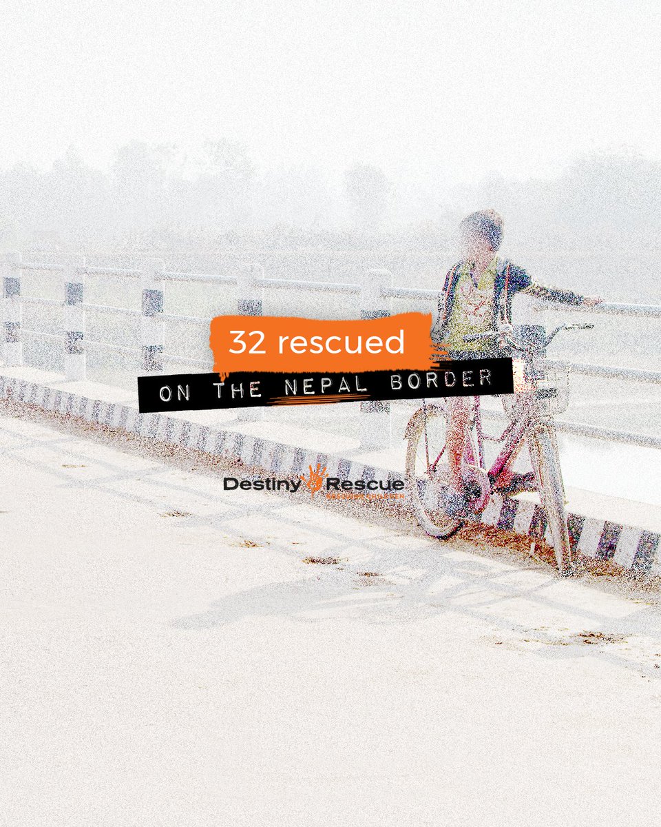 destinyrescue's tweet photo. RESCUE UPDATE: 32 survivors were rescued at the border of Nepal. Among those rescued were two cousins, Kasmitha* and Tanavi*.

Read their harrowing rescue story: https://t.co/wRgAG4yIYs

#humantrafficking #humantraffickingawareness #freedom https://t.co/w8zbjnc9eO