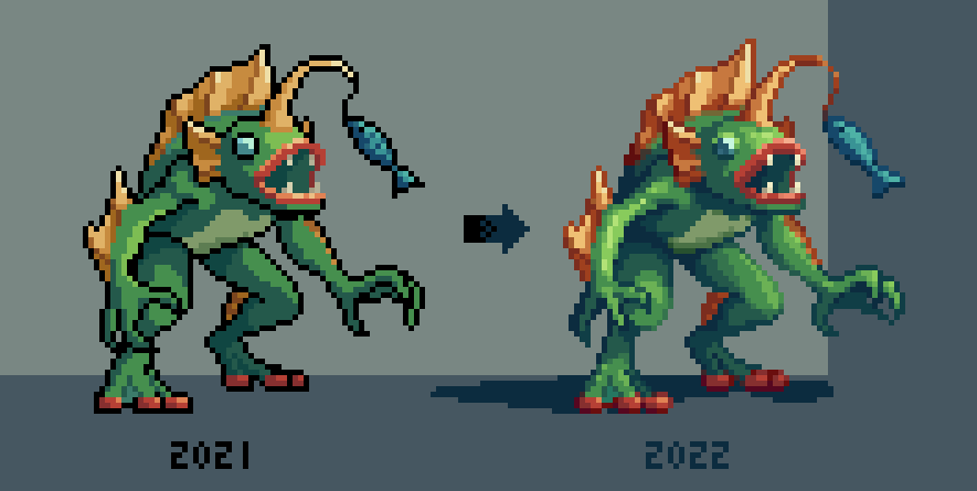 Navier_YK's tweet photo. Murloc
#Pixel #pixelart #aseprite https://t.co/ec1dOxMc6P
