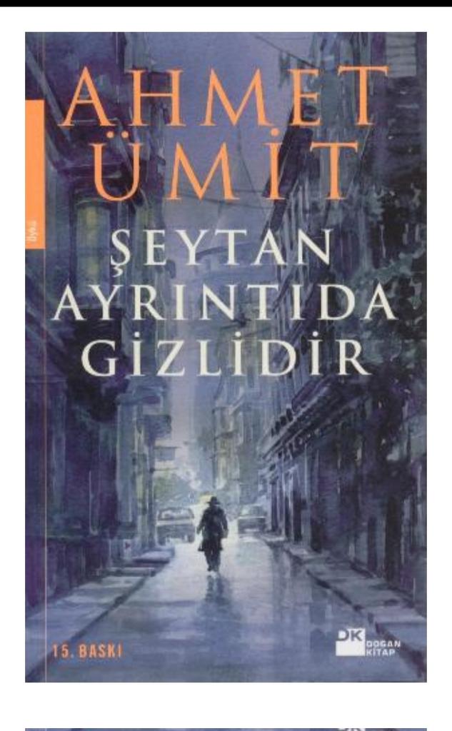 📚#Yenikitap 🎊

📚<a href="/baskomsernevzat/">Ahmet Ümit</a> serisinin 2. Kitabı🤩

📚Şeytan Ayrıntıda Gizlidir.👇
 
🔍"Başkomiser Nevzat'la varoşlardan vilalara, batakhanelerden, sanat çevrelerine yaptığımız, heyecan yüklü bir yolculuk. Trajik olduğu kadar komik, komik olduğu kadar kederli vakalar.."🔍