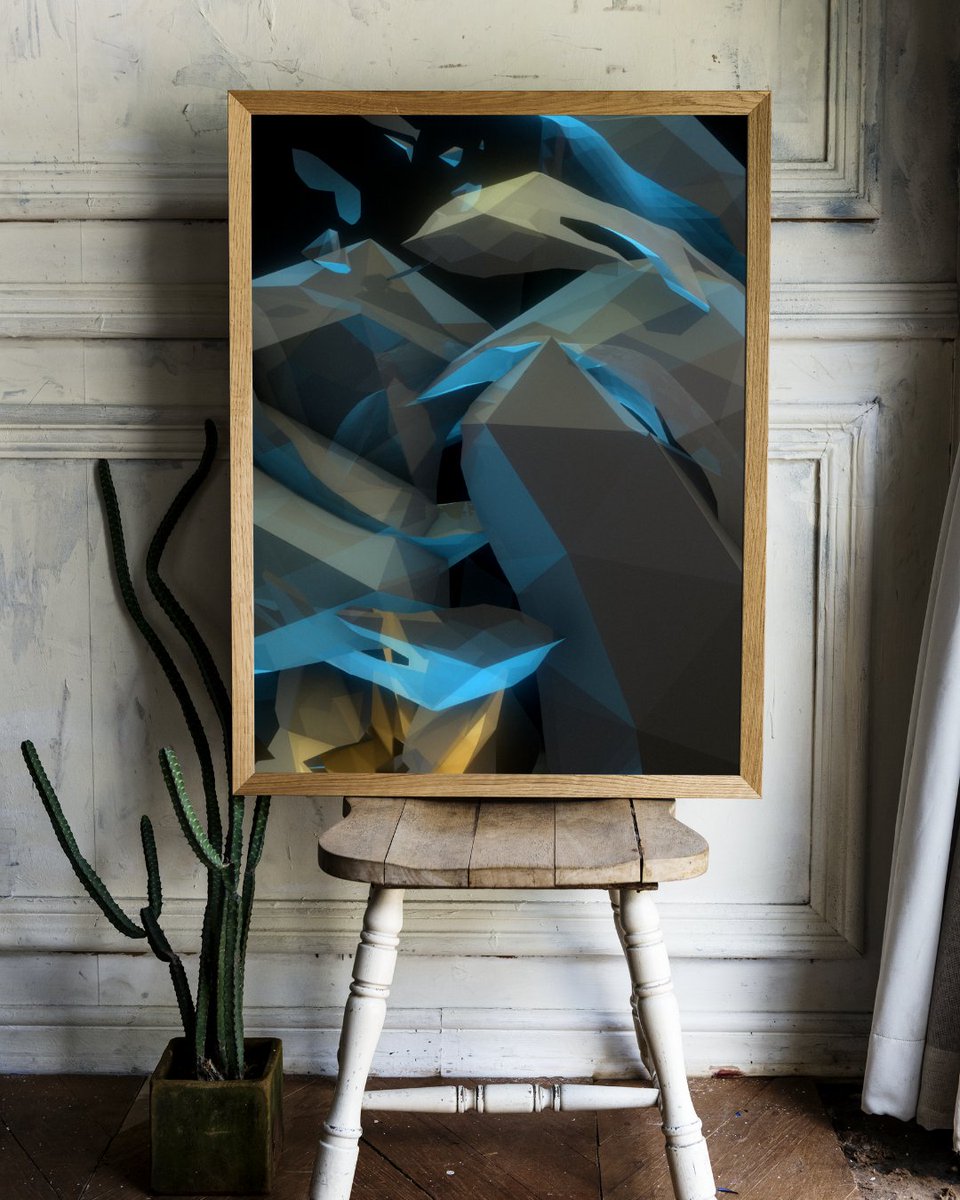 DarienBrito's tweet image. "Fracture" will be auctioned in @versumofficial as part of the exhibition "Math expressionism" during the first week of March. 30% of the proceeds will be for @cc_utr Creative Coding Utrecht, a foundation focused on code literacy for art.
#creativecoding #generativeart
