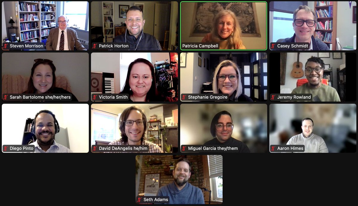 numused's tweet photo. Dr. Patricia Campbell finished her virtual residency at NU by sharing some of her exciting recent contributions to the field with our faculty and doctoral fellows. https://t.co/FarMi1mkVI