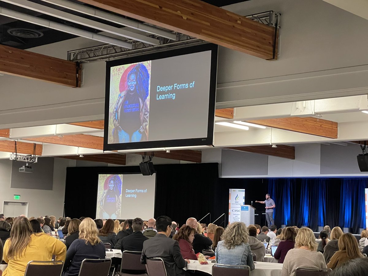 WilliamFranzell's tweet image. Absolutely beautiful Keynote, @kalebrashad! @CISCSymposium @pk12innovation @MCAETorg @MCOE_Now #CISC2022