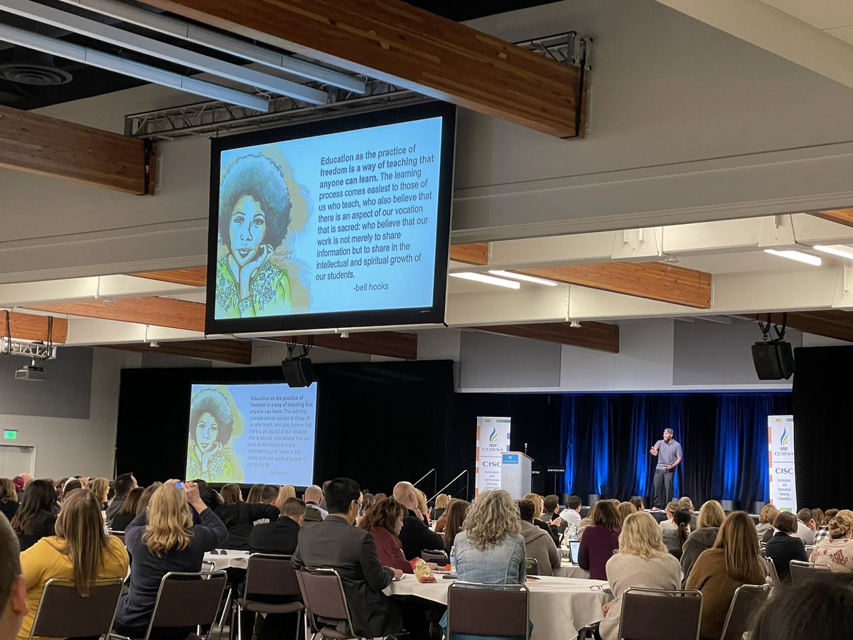 WilliamFranzell's tweet image. Absolutely beautiful Keynote, @kalebrashad! @CISCSymposium @pk12innovation @MCAETorg @MCOE_Now #CISC2022