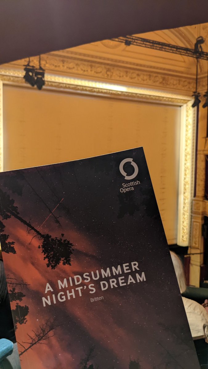 bethzipops's tweet image. Had a fabulous night at the opera seeing @ScottishOpera + Dominic Hill's production of A Midsummer Night's Dream tonight with @carastevenson01! Do not miss this one at @KingsandRoyal or @captheatres' Festival Theatre (especially if you're under 26 - £10 a ticket is a steal!!!)