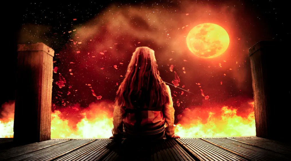 BeamDes1gn's tweet photo. Never really posted one like this before. #graphicdesign #graphicdesigner #fire #girl #digitalart #lovedoingthis https://t.co/iGnELK91Yy