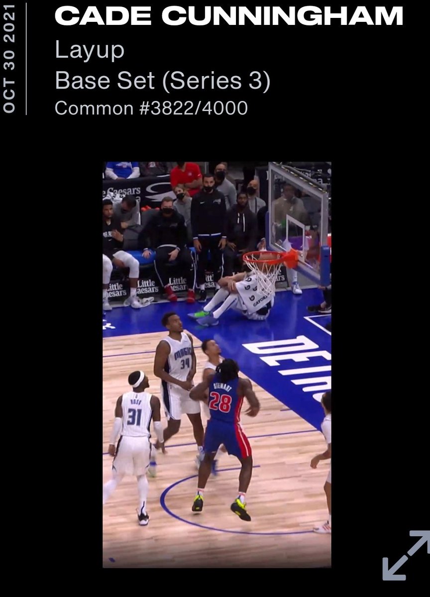 OnlyTopshot's tweet image. The only way to get something good is to keep ripping packs over and over again....pulled this on pack #12 today @nbatopshot