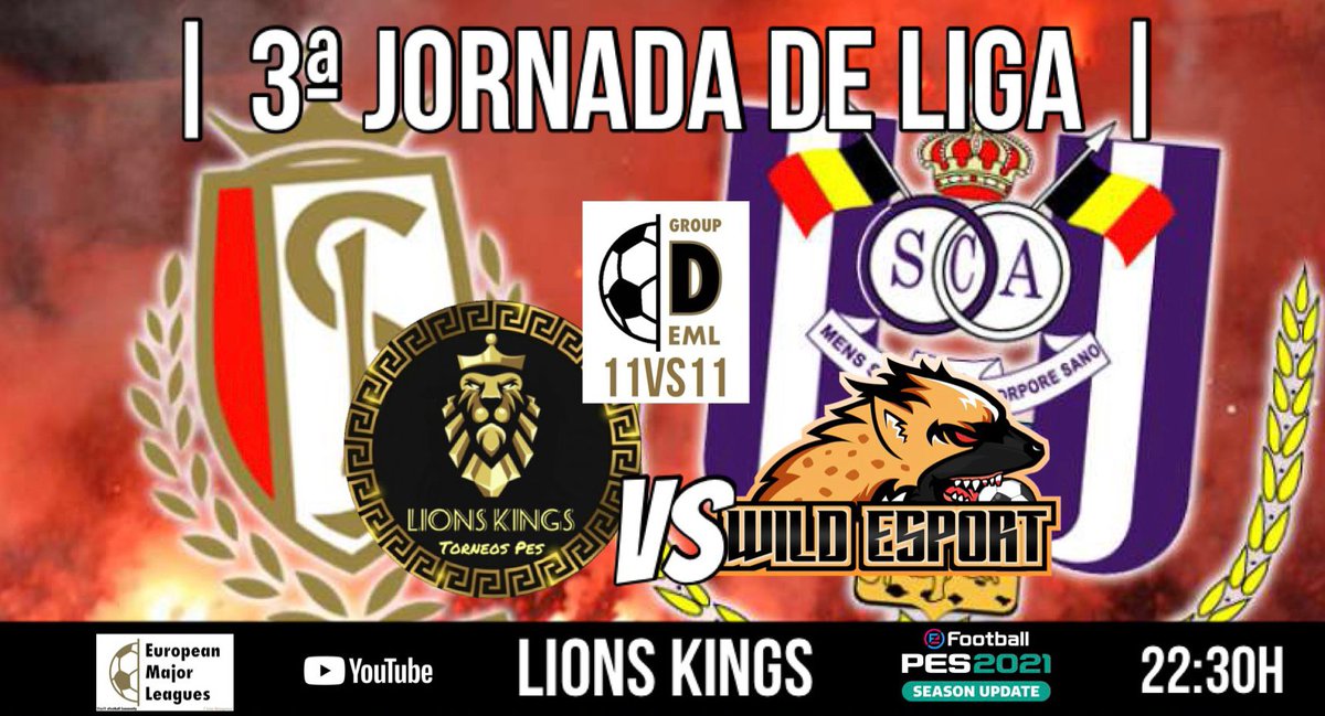 Noche rara en @eFootballEML 

Sumamos 3️⃣ ptos 🆚 rival que usó la regla de las desconexiones del GK a su favor. Debemos estar siempre concentrados y no despistarnos con estas cosas.

Resultados:

🦁 Lions 3-5 Wild 
Ayo ⚽👟
SrPastroni ⚽👟
Pombo ⚽
SrBarrio 👟

🦁Lions 3-0 Wild