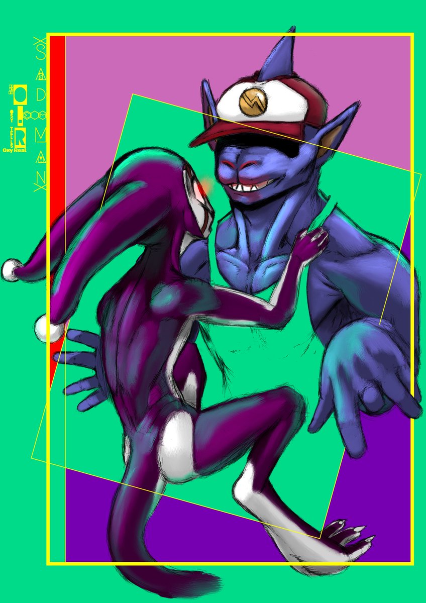 OsyReals's tweet image. #drawing #art #artistsontwitter #artwork #artists #sketch #sketchart 

Another practice (paint drawing) and a gift drawing for my love @Tiburalgo