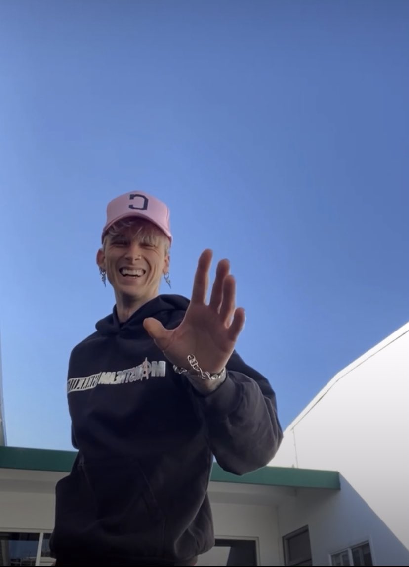 this is machine gun kelly’s world and we’re just living in it