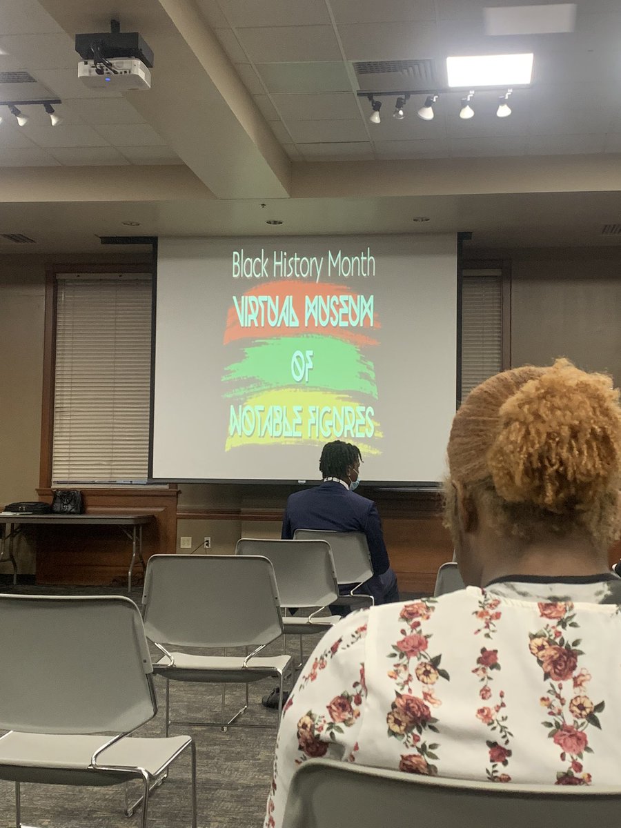 abbelizarich's tweet photo. Tuesday 2/22 I was able to attend @ucabears Black History Month Live Museum of Notable Figures. Such a great event to learn about 17 historical people of color and their contributions to various fields such as sports, entertainment and music. #prls4312 https://t.co/M9zTBjBwEt