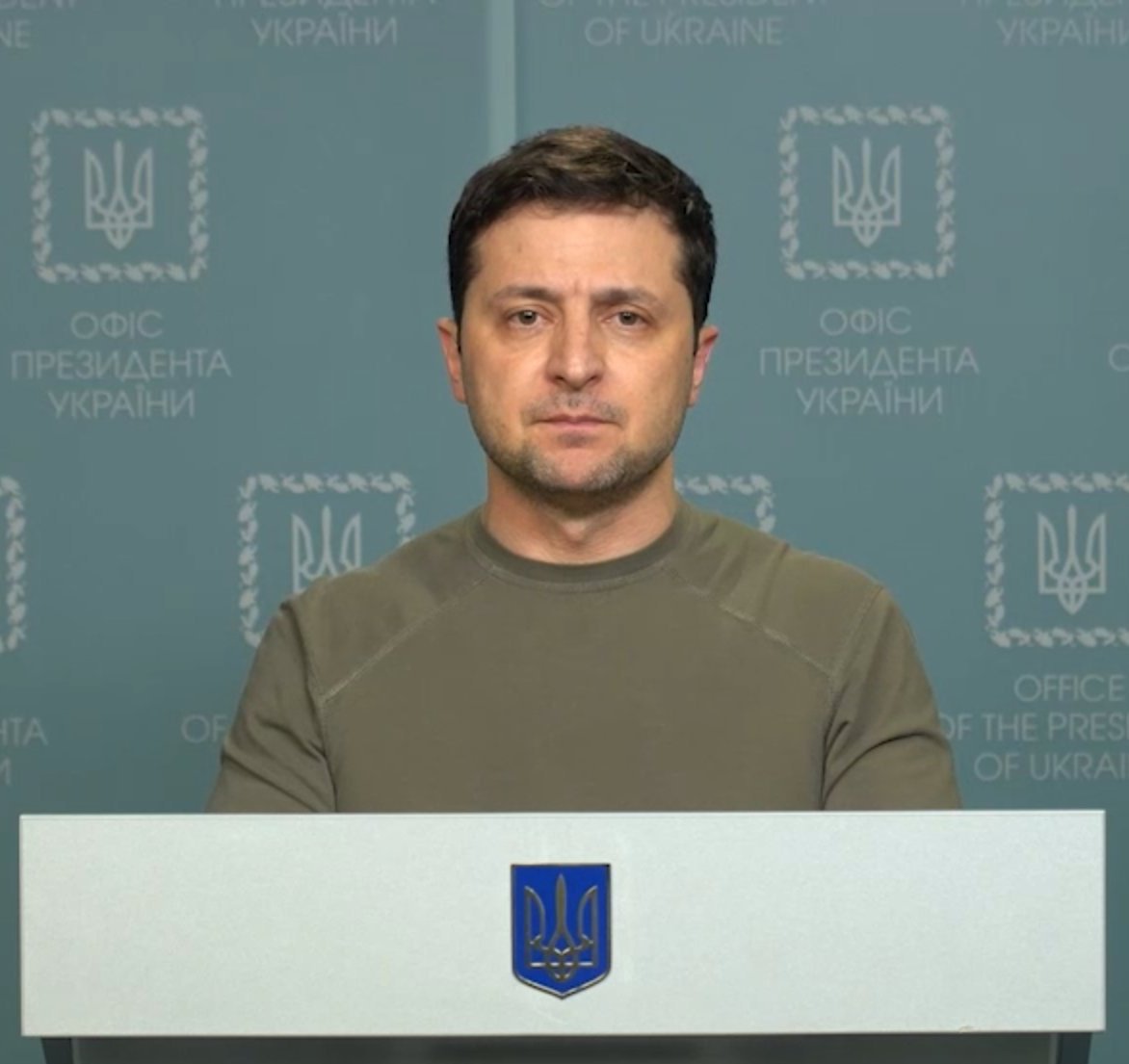 Ukrayna Devlet Başkanı Zelenskiy: Ülkenin savunulmasında yalnız bırakıldık, Batı sadece destek açıklaması yaptı.
#Ukrayna