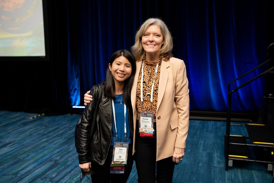 Feini (Sylvia) Qu (@feiniqu) on Twitter photo My favorite moment from #ORS2022 ❤️ I will miss you <a href="/BFrederick2c/">Brenda A. Frederick</a> and <a href="/ashleyhammphoto/">Ashley Hamm Photography</a> My favorite moment from #ORS2022 ❤️ I will miss you <a href="/BFrederick2c/">Brenda A. Frederick</a> and <a href="/ashleyhammphoto/">Ashley Hamm Photography</a>