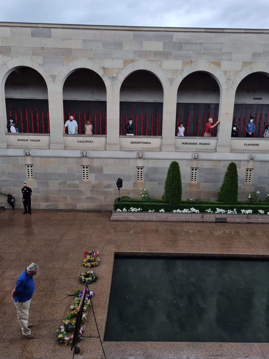 Day 2 visit to the @AWMemorial and last post ceremony. A very impactful and poignant visit, especially considering the current situation developing in Europe. #fulbright #research #woundhealing #diabetes #qld @QUT @TRI_info