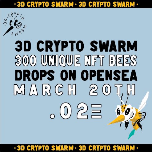 3D Crypto Swarm tweet media