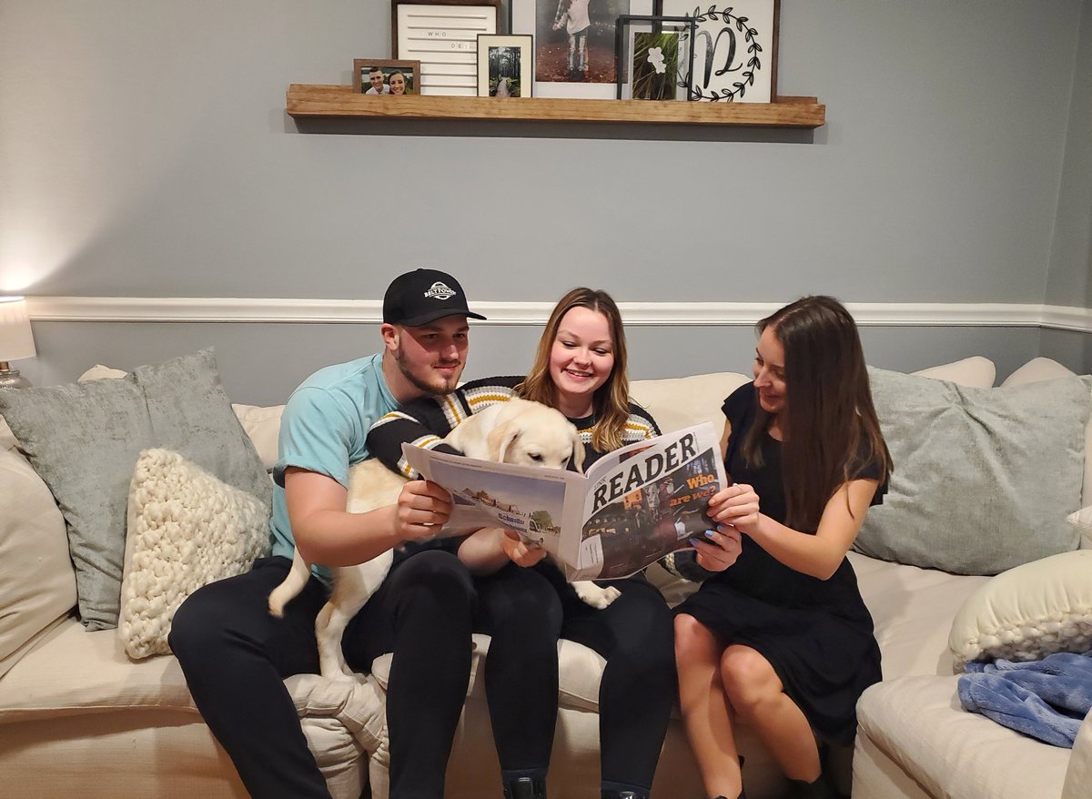 haleyparnell75's tweet image. Finally got around to hand-delivering a copy of the #LINKReader to some of my favorite people (and dog.) If you live in NKY, keep an eye out for your copy in the mail on Feb. 28! @Linknky