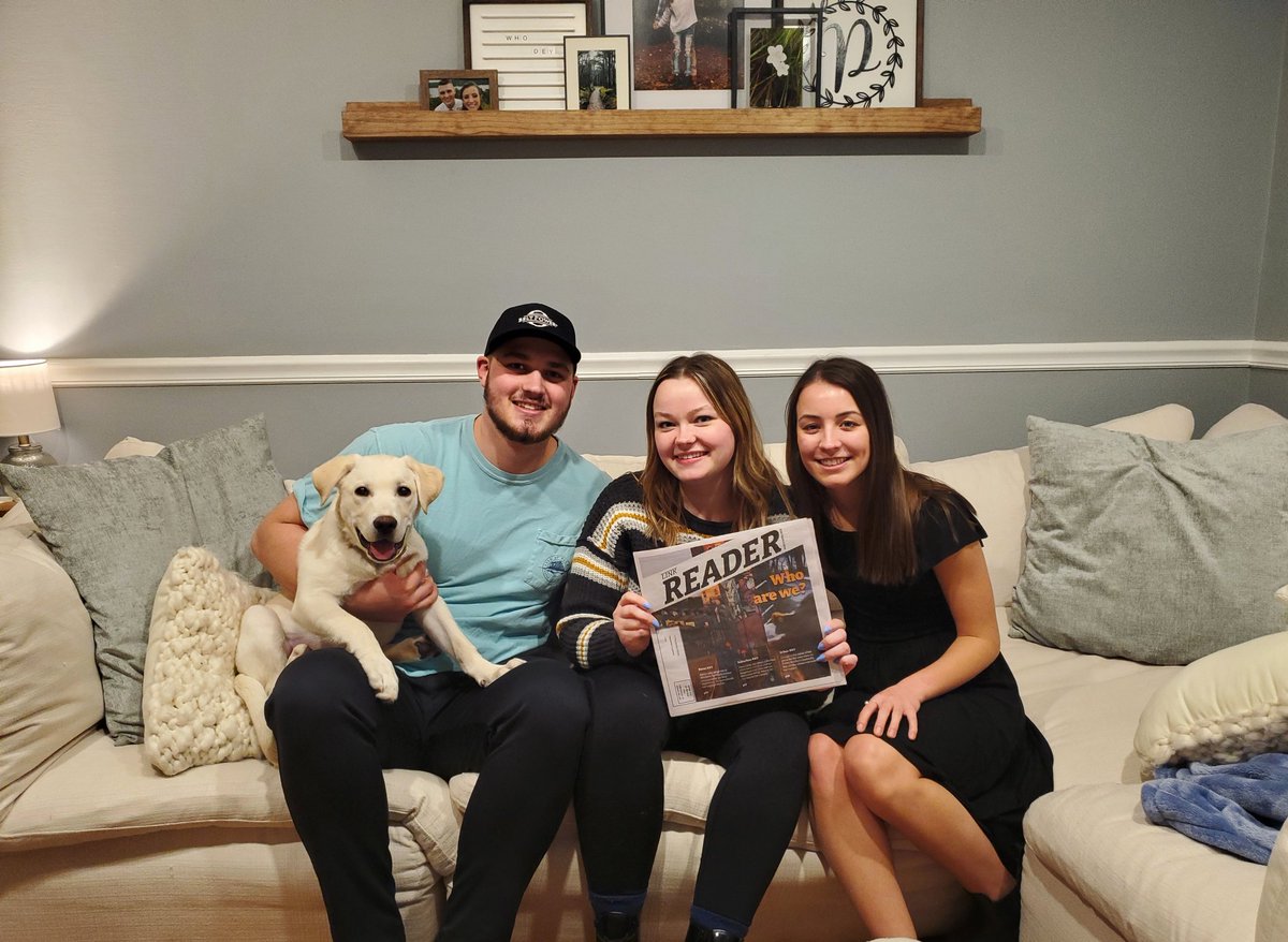 haleyparnell75's tweet image. Finally got around to hand-delivering a copy of the #LINKReader to some of my favorite people (and dog.) If you live in NKY, keep an eye out for your copy in the mail on Feb. 28! @Linknky