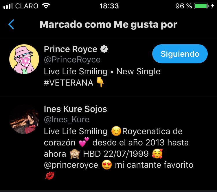 Ines_Kure's tweet photo. 😳😳😱😱 no lo puedo creer 🤯 
Roycito dandole Me gusta a mi publicación 😍 que emoción 🙌🏻🥰🙈 
24/02/2022 💕gracias por hacerme tan feliz 🥺🙈 @PrinceRoyce 🥳 https://t.co/o0jfZmdKRJ