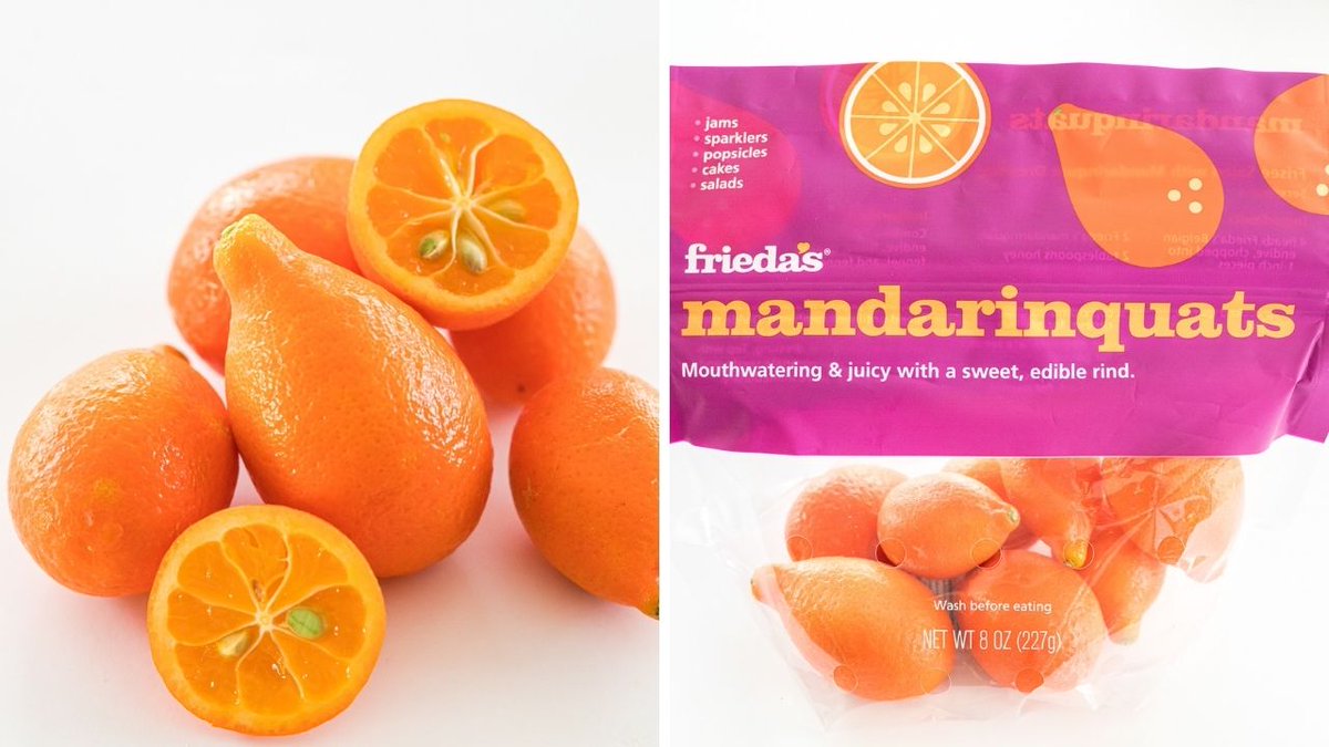 knowyourproduce's tweet image. Mandarinquat - how to eat and taste test youtu.be/3NHvNMZjs08 @FriedasProduce #knowyourproduce