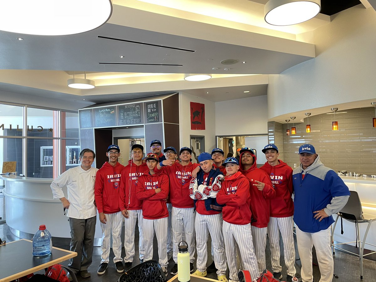 Irvin high school baseball tweet media