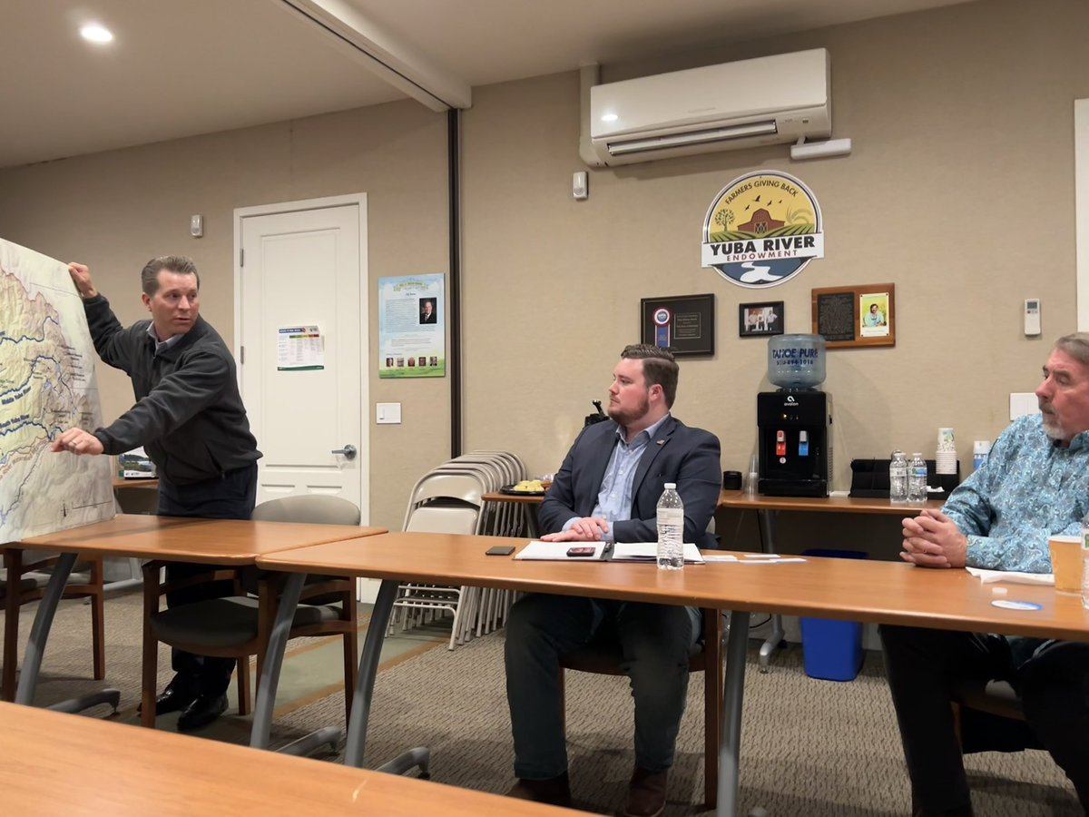 YubaSupBradford's tweet image. Thank you @RepLaMalfa for coming by @YubaWater today to learn about our agency and our mission to serve the people of @YubaCounty and the State of California.