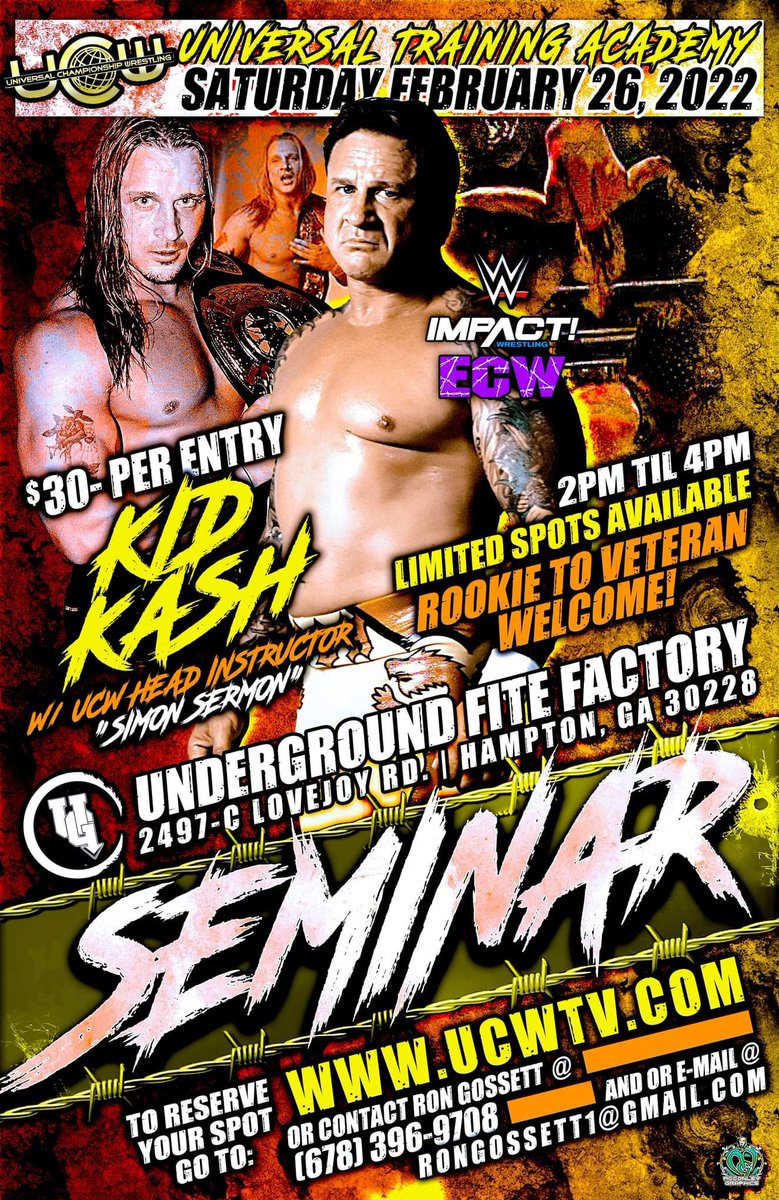 This Saturday from 2pm til 4pm
Secure your spot Now!!!
Contact us for info
facebook.com/10364523889193…