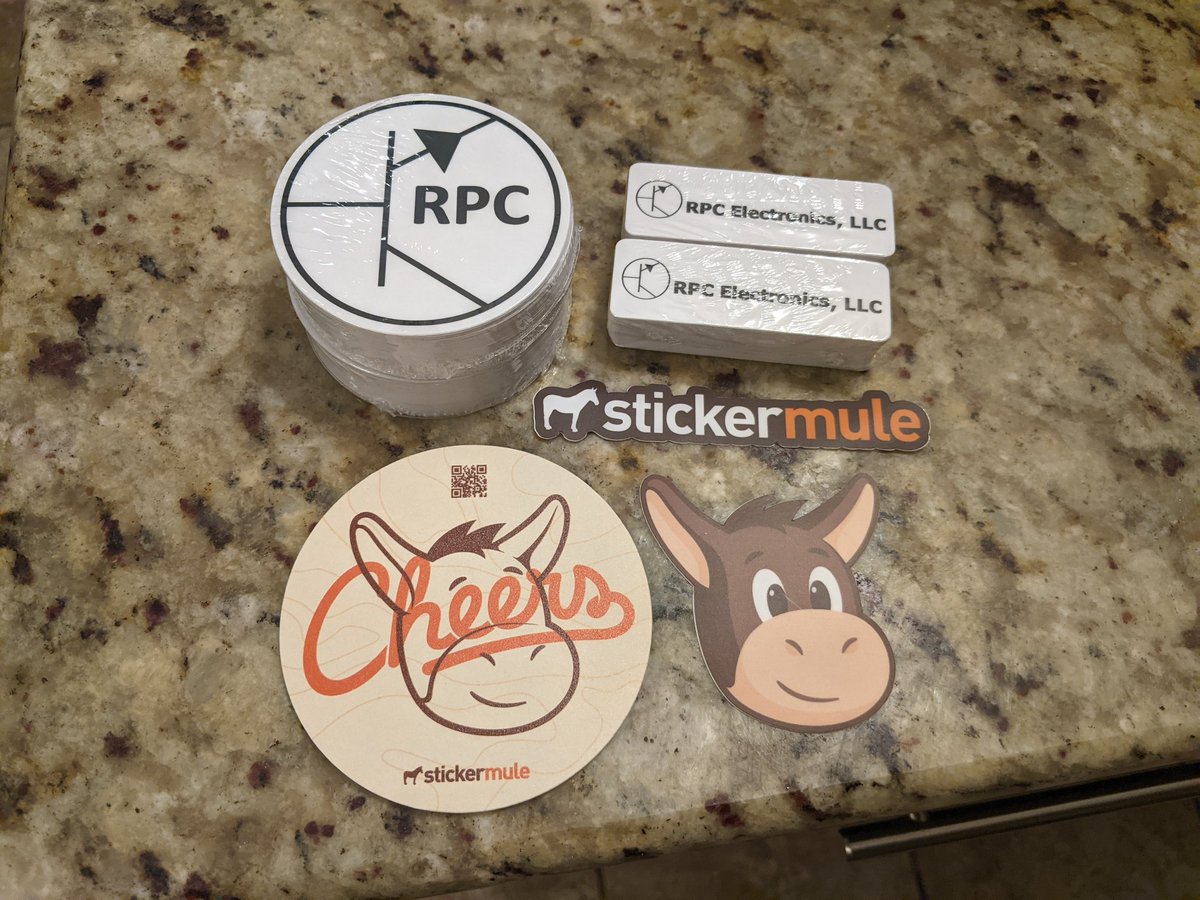New #stickers for <a href="/RPCElectronics/">RPC Electronics, LLC</a> from <a href="/stickermule/">Sticker Mule</a>  Thanks!  #electronics #SmallBusiness