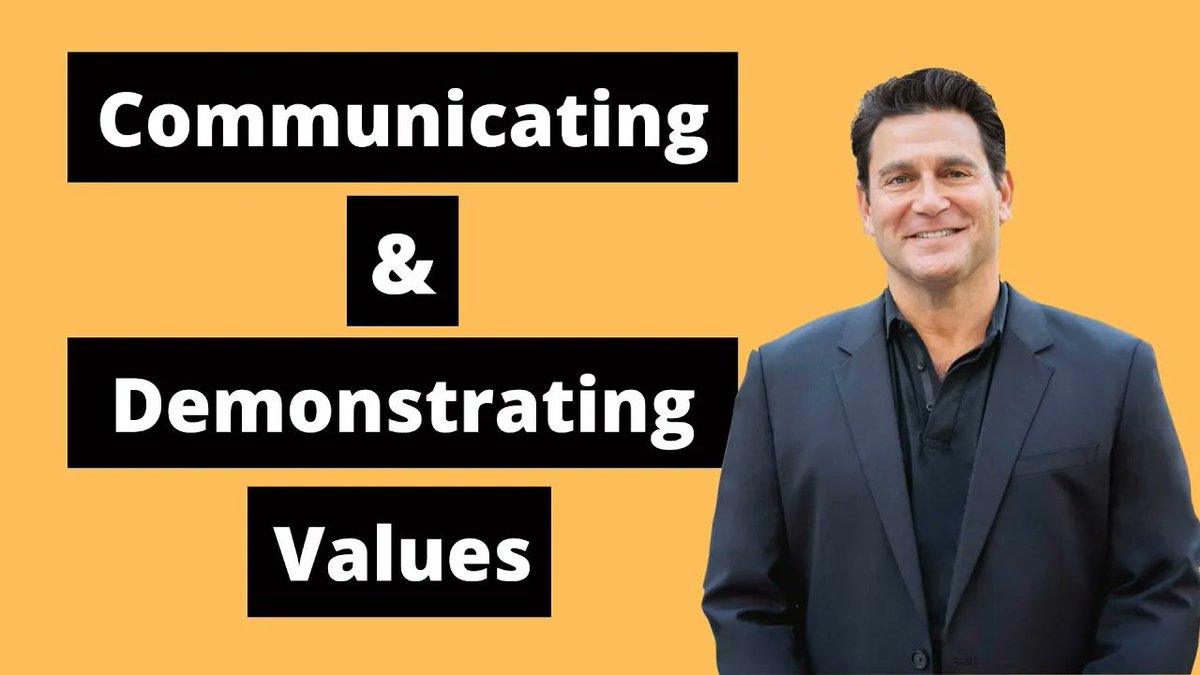 The Importance of Leaders Communicating &amp; Demonstrating Values: buff.ly/3JMKpy0 <a href="/davegordon_9/">Dave Gordon</a> #leadership #corevalues #companyculture