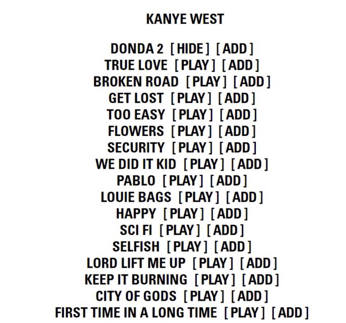 Kanye West、最新アルバム『Donda 2』収録曲をStem Playerで配信 