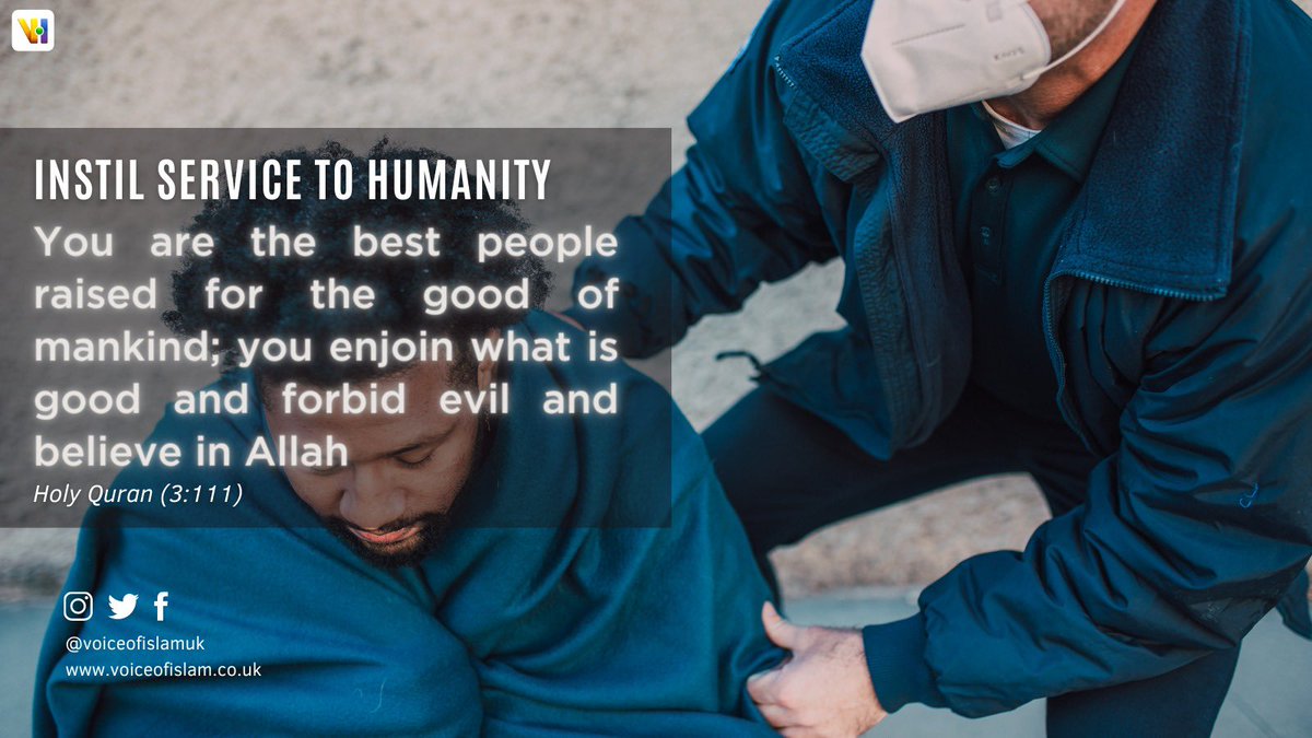 VoiceOfIslamUK's tweet photo. For #worldpeace, we must foster mutual love and service for all humanity, irrespective of class, colour or creed.

#StopWar #worldwar3 #WWIII #RussiaUkraine #RussiaUkraineCrisis https://t.co/QghnFkkgZn