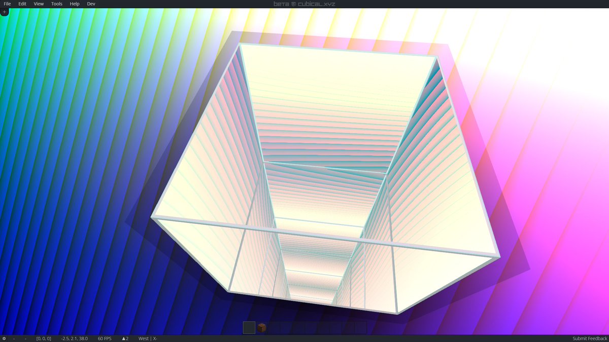 Taking a small break from some update stuff to play with the custom tracer shader a bit.

Testing out adding some internal reflections which give an infinity mirror type effect.